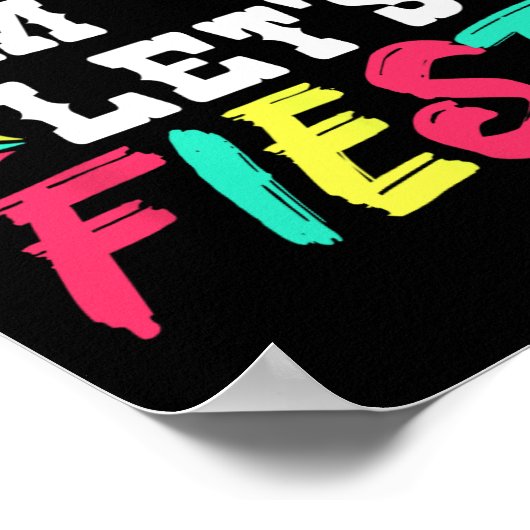 40歳の誕生日メキシコパーティー私は40レッツフィエスタ ポスター (角)