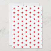 40歳の誕生日メンズニューボディビルダーおもしろいマッスル 招待状 (裏面)