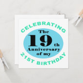 40歳の誕生日ユーモア カード (正面/裏面インサイチュ)