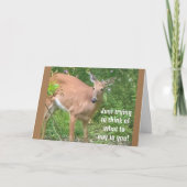 **40歳の誕生日ユーモア**友人や家族のために カード (正面)