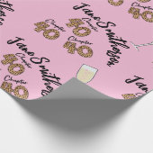 40歳の誕生日ラップ、40歳、40歳 ラッピングペーパー (角)