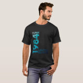 40歳の誕生日ヴィンテージ1984年6月40歳の女性 Tシャツ (正面フル)