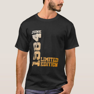 40歳の誕生日ヴィンテージ1984年6月40歳の女性 Tシャツ