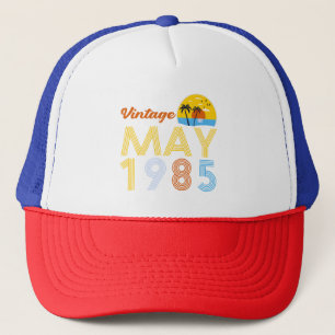 40歳の誕生日ヴィンテージ1985年5月40歳のギフト キャップ