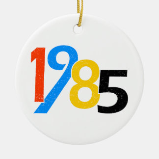 40歳の誕生日ヴィンテージ1985 40歳のギフト セラミックオーナメント