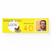 40歳の誕生日写真おもしろい鶏