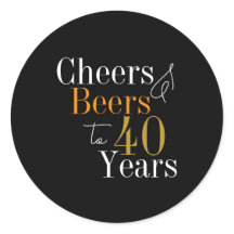 40歳の誕生日応援とビアーズブラック金ゴールドパーティー