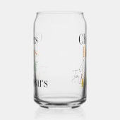 40歳の誕生日応援とビーズゴルフ ガラス缶 (左)