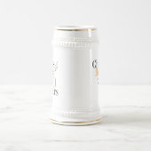 40歳の誕生日応援とビール誕生日 ビールジョッキ (中央)