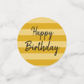 40歳の誕生日応援&ビールから40年 コンフェッティ (スモール正面)