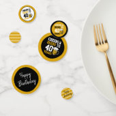 40歳の誕生日応援&ビールから40年 コンフェッティ (グループ)