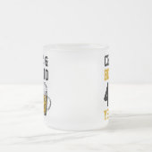 40歳の誕生日応援&ビールから40年 フロストグラスマグカップ (中央)