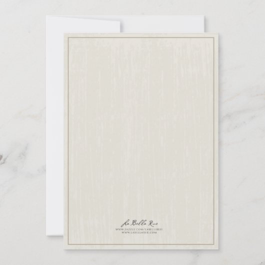 40歳の誕生日招待状- カスタマイズ 招待状 (裏面)