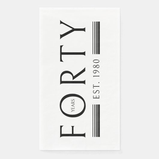 40歳の誕生日 (正面)