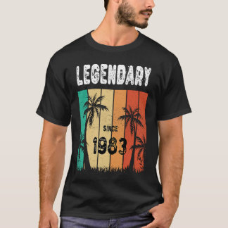 40歳の誕生日1983誕生日男性へと女性 Tシャツ