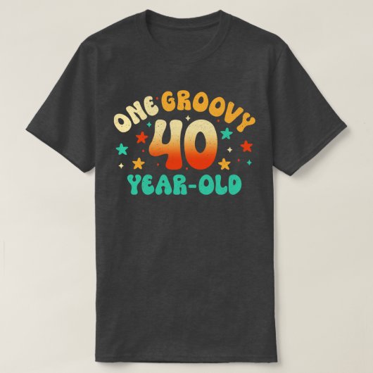 40歳の誕生日2 Tシャツ (デザイン正面)