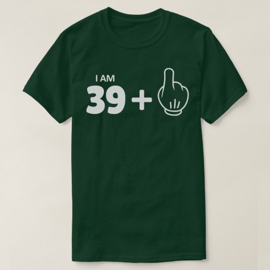 40歳の誕生日3 Tシャツ (デザイン正面)