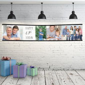 40歳の誕生日4フォトストリップパーソナライズされた 横断幕