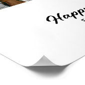 40歳の誕生日40写真コラージュ記念日 ポスター (角)