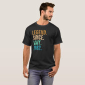 40歳の誕生日40歳の伝説1982年5月以来 Tシャツ (正面フル)