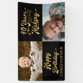 40歳の誕生日40歳の作りレトロ 横断幕 (縦)