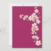 40歳の誕生日40歳の誕生日招待状for Her 招待状 (裏面)