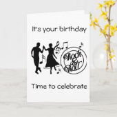 **40歳の誕生日**は〜する理由であ祝る カード (黄色い花)