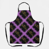 40歳の誕生日 エプロン (正面)