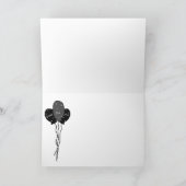 40歳の誕生日（カスタマイズ可能） カード (内部)