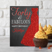 40歳の誕生日 カード