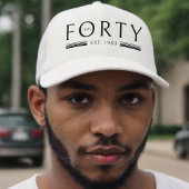 40歳の誕生日 キャップ