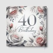 40歳の誕生日 ゲストブック (裏面)