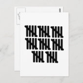 40歳の誕生日 ポストカード (正面/裏面)