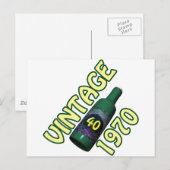 40歳の誕生日 ポストカード (正面/裏面)