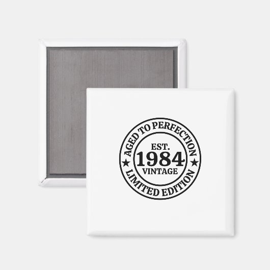 40歳の誕生日 マグネット (正面/裏面)