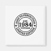 40歳の誕生日 マグネット (正面)