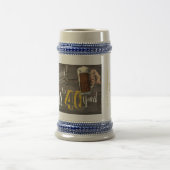 40歳の誕生日,応援とビール,パーティーのお願い ビールジョッキ (中央)