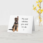 *40歳の誕生日*私の耳があなたを塩辛く思う！（私も同様） カード (黄色い花)