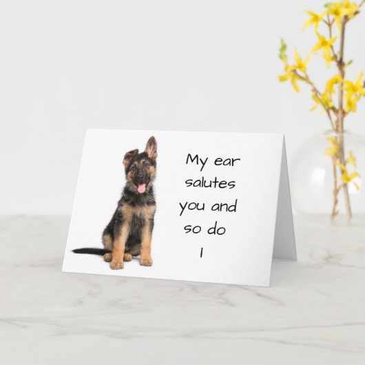 *40歳の誕生日*私の耳があなたを塩辛く思う!(私も同様) カード (黄色い花)