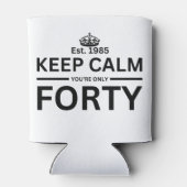 40歳の誕生日 缶クーラー (裏面)