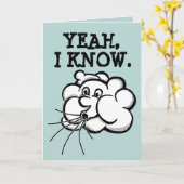 40歳の誕生日、40吹枚おもしろい札 カード (黄色い花)