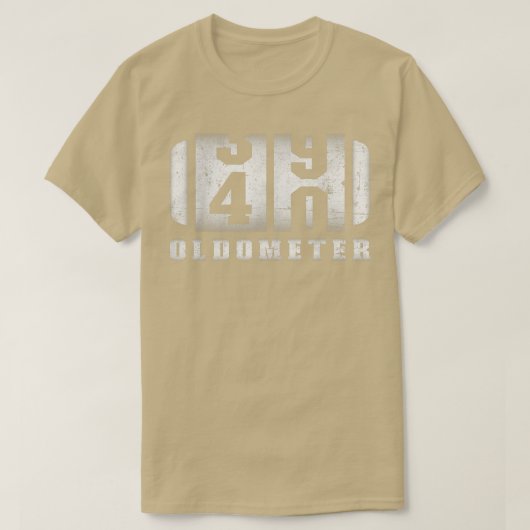 40歳の誕生日、40歳のオルドメーター、40歳 Tシャツ (デザイン正面)