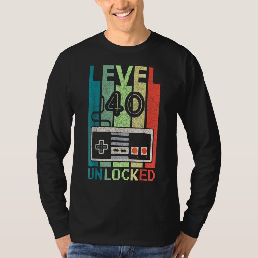 40歳の誕生日 Tシャツ (正面)