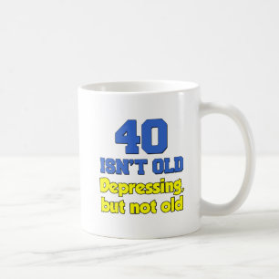 40歳は単に憂鬱なマグカップではない コーヒーマグカップ