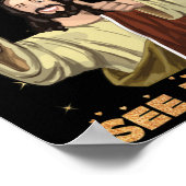 40歳イエス幸せ40歳の誕生日を見る ポスター (角)