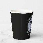 40歳カスタムの誕生日ユーモア 紙コップ (右)