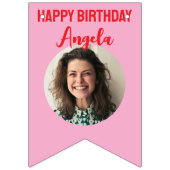 40歳パーソナライズされたの誕生日のバント バンティングフラッグ (第2の旗)