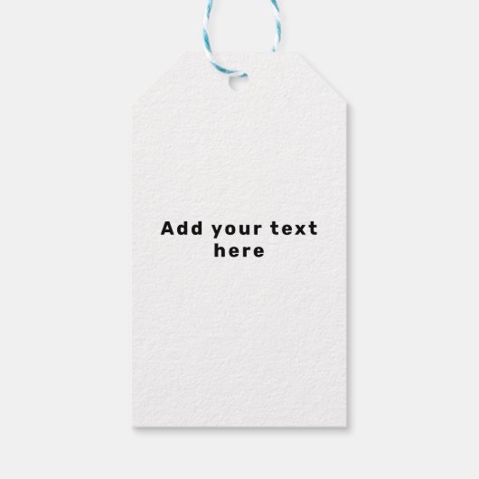 40歳パーソナライズされたの誕生日の広場 ギフトタグ (裏面)