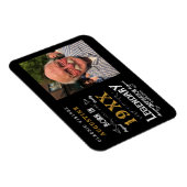 40歳パーソナライズされたの誕生日 マグネット (右側)