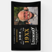 40歳パーソナライズされたの誕生日 横断幕 (縦)